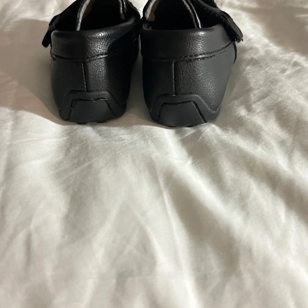Cat & Jack Black Kids Slip-On Loafers